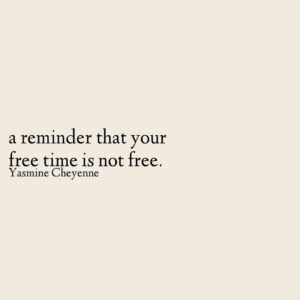 A reminder