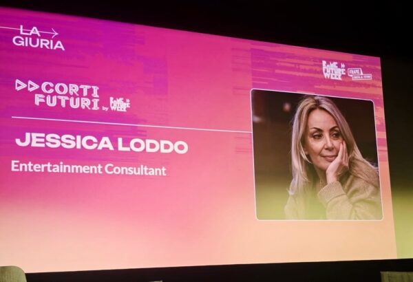 Jessica Loddo featured as a jury member for Corti Futuri 2026 at Rome Future Week